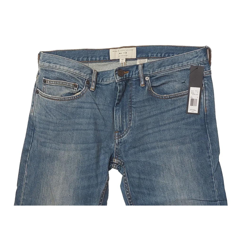Marc by Marc Jacobs MJ 113 Low Rise Skinny Summer Indigo Jeans 32x34 NWT $198 - Picture 12 of 16